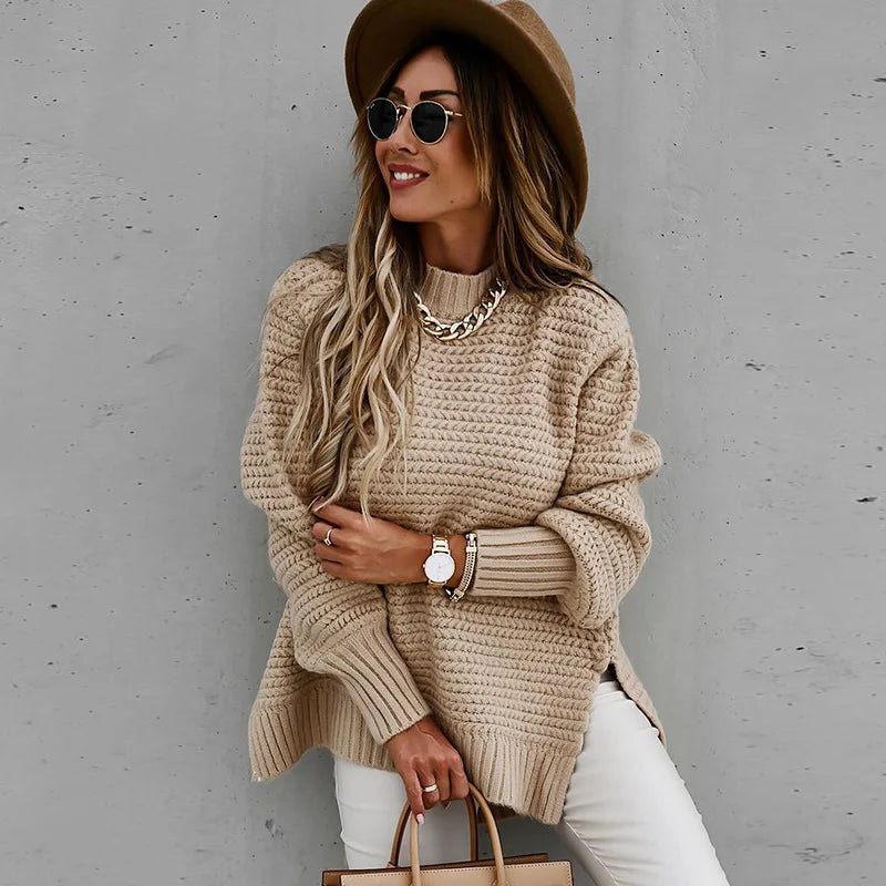 Sofia Loose Knitted Long Sleeve Sweater